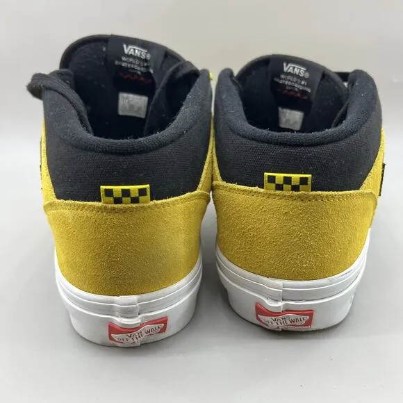 Vans x Half Cab Bruce Lee Sneakers Men Size 11.5 Black Yellow Skateboard Shoes