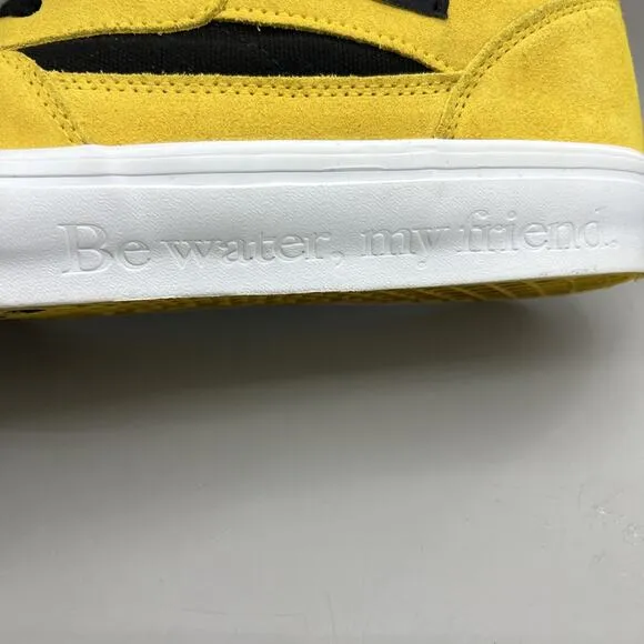 Vans x Half Cab Bruce Lee Sneakers Men Size 11.5 Black Yellow Skateboard Shoes