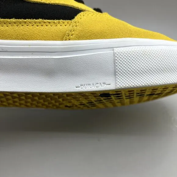 Vans x Half Cab Bruce Lee Sneakers Men Size 11.5 Black Yellow Skateboard Shoes