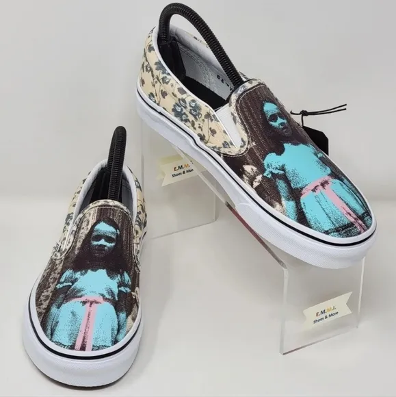 Vans x House Of Terror The Shining Classic Slip-On Shoes Men/ Wmns New Sz Multi