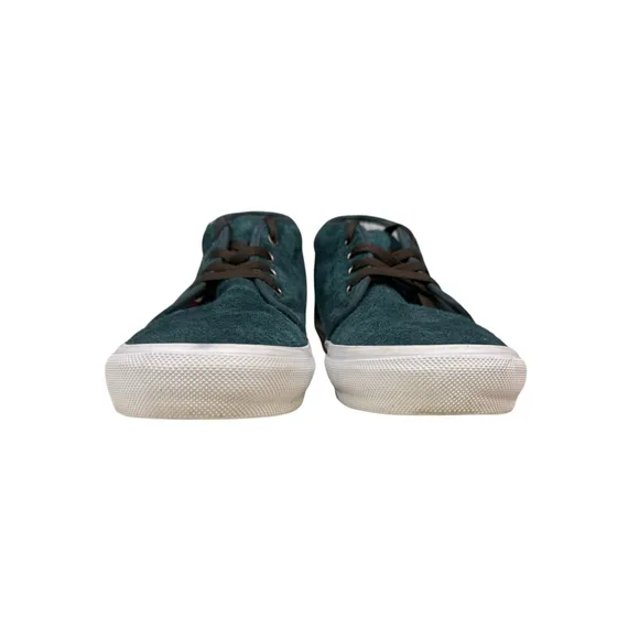 Vans X Noah NYC Mens Chukka Style Skateboard Shoes Dark Green Pro Series Sz 10