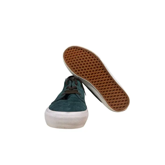 Vans X Noah NYC Mens Chukka Style Skateboard Shoes Dark Green Pro Series Sz 10