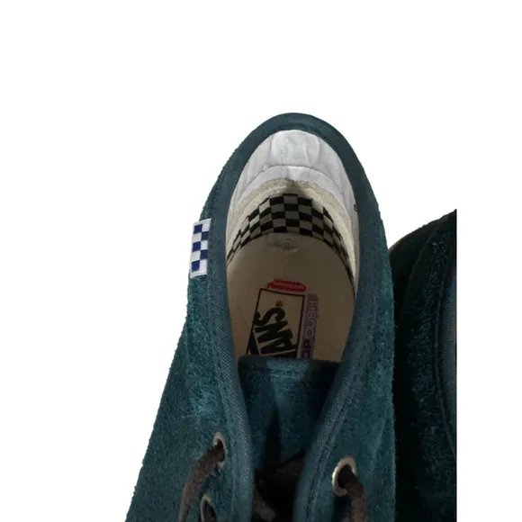 Vans X Noah NYC Mens Chukka Style Skateboard Shoes Dark Green Pro Series Sz 10