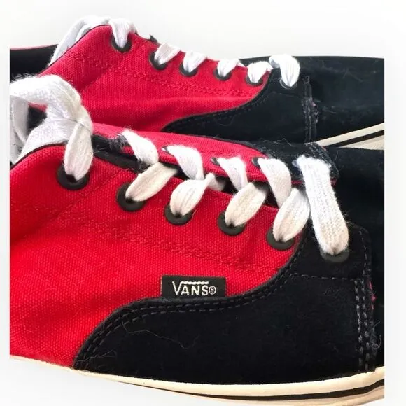 Vans Era 2 Tone Formula One Mens Size 12 BlackRed Lace Up Classic Skate Shoes