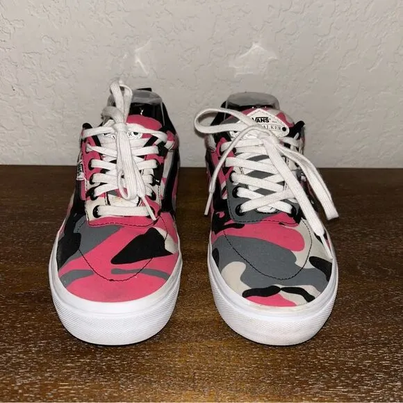 Vans Kyle Walker Camouflage Lace Up Skateboard Pro Sneaker Shoes