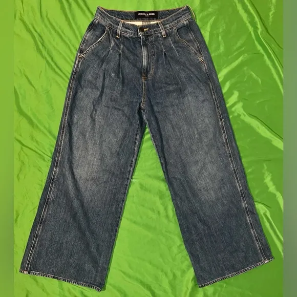 Veronica Beard Mia Wide Leg Classic Blue Women's Jeans size 26