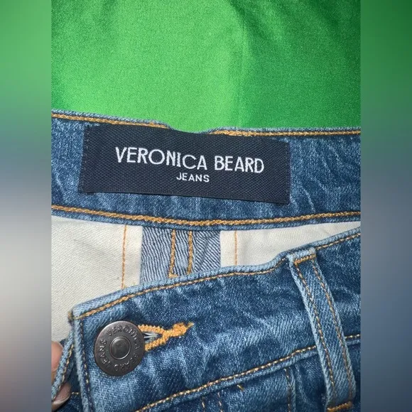 Veronica Beard Mia Wide Leg Classic Blue Women's Jeans size 26
