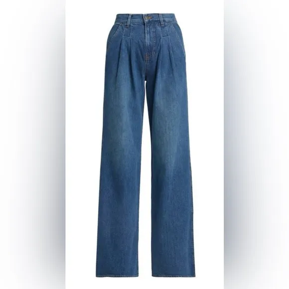 Veronica Beard Mia Wide Leg Classic Blue Women's Jeans size 26
