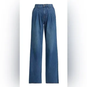 Veronica Beard Mia Wide Leg Classic Blue Women's Jeans size 26