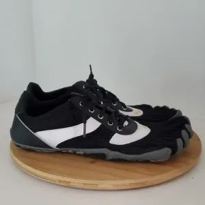 Vibram Five Fingers Classic Barefoot Shoes Black and White Men's Size 47