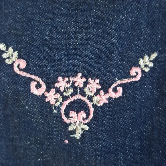Vintage 1970's Embroidered Gene's Jeans