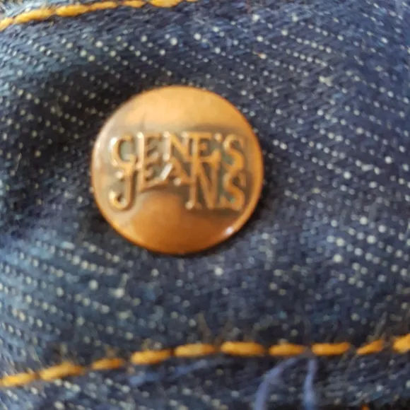 Vintage 1970's Embroidered Gene's Jeans