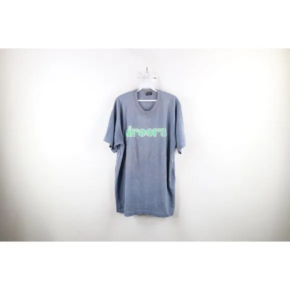 Vintage 90s Droors Skateboard Mens XL Distressed DC Shoes Ken Block T-Shirt USA