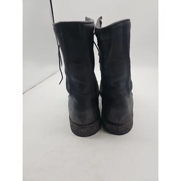 Vintage Biltrite Black Military Army Combat Boots ANSI Steel Toe Men’s 11