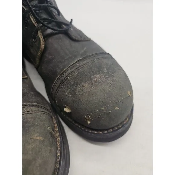 Vintage Biltrite Black Military Army Combat Boots ANSI Steel Toe Men’s 11
