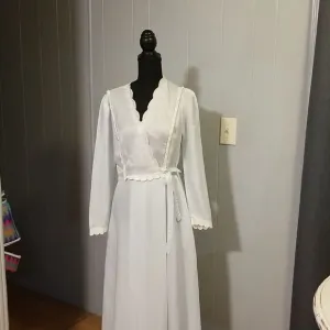 Vintage Christian Dior night gown ligth blue from the 70's