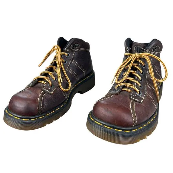 Vintage Dr. Martens Men’s Made In England Brown Chukka Boots Size 9 US M 10 W 11