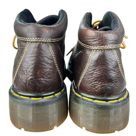 Vintage Dr. Martens Men’s Made In England Brown Chukka Boots Size 9 US M 10 W 11