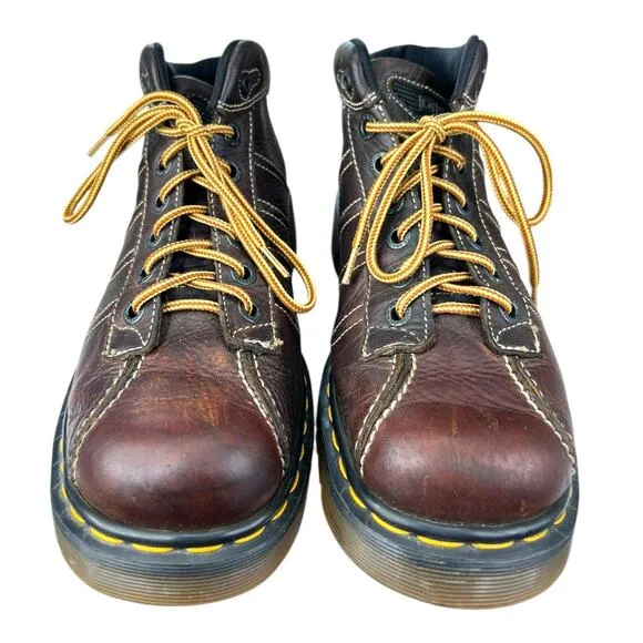 Vintage Dr. Martens Men’s Made In England Brown Chukka Boots Size 9 US M 10 W 11