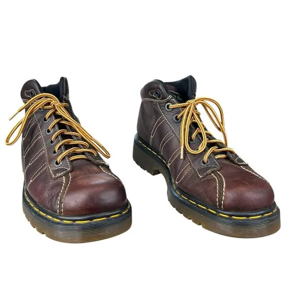 Vintage Dr. Martens Men’s Made In England Brown Chukka Boots Size 9 US M 10 W 11