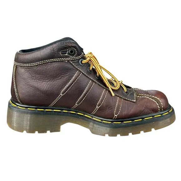 Vintage Dr. Martens Men’s Made In England Brown Chukka Boots Size 9 US M 10 W 11