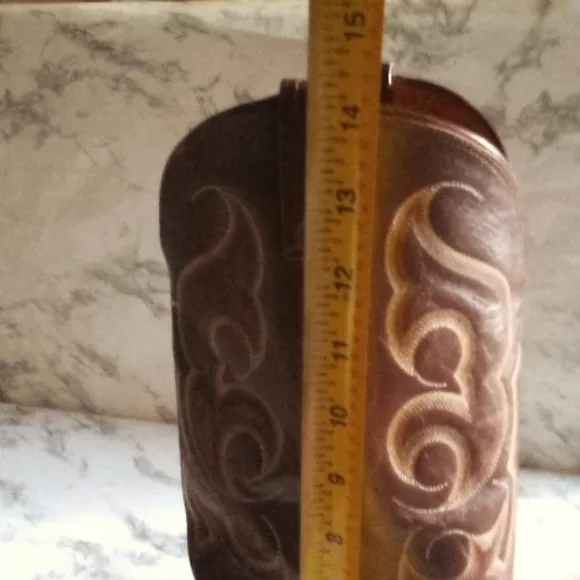 Vintage Nocona  Snakeskin Boots Men Size 9D
