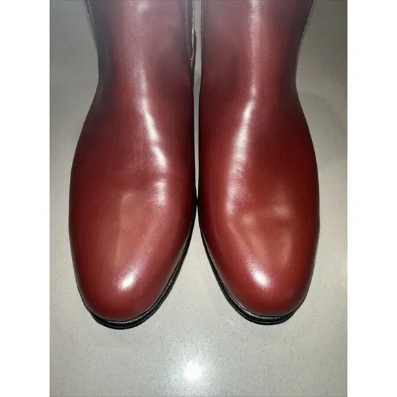 Vintage Palomino Boots Mens Size 9 B Made in Mexico Slip on Ankle Leather Rare