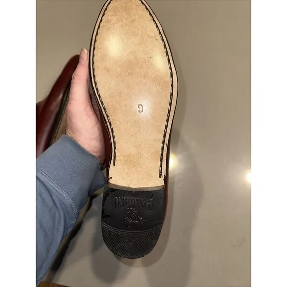 Vintage Palomino Boots Mens Size 9 B Made in Mexico Slip on Ankle Leather Rare