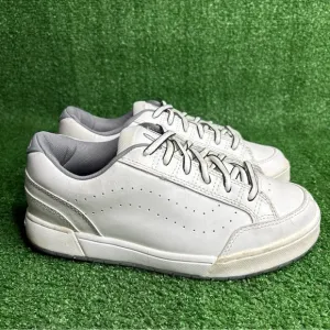Vintage Vans Womens Size 9 Skate Shoes Pillow Fat Tongue Chunky White Skateboard