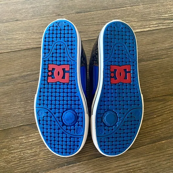 Vintage Y2K DC Men’s Pure Travis (PT) Pastrana Shoes Sz 10 Blue Black Squirrel