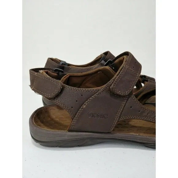 Vionic Mick Casual / Outdoor Sandals with Orthaheel Technology Men's Siz…
