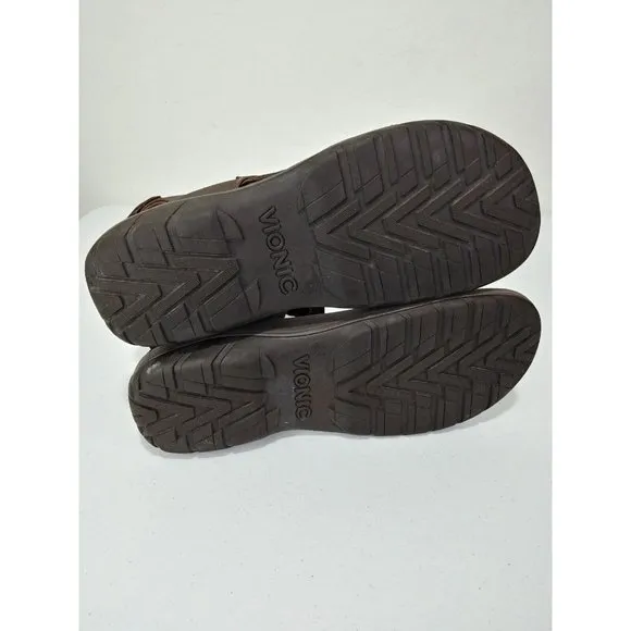 Vionic Mick Casual / Outdoor Sandals with Orthaheel Technology Men's Siz…