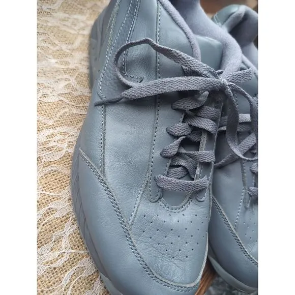 VTG Nike Air Classic Dad Shoes UniqueDeep Gray Purple Logo Sneakers sz 10 Nice!!