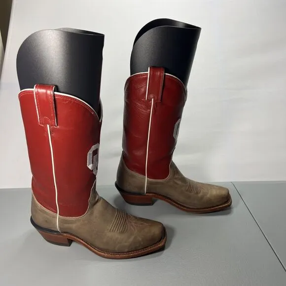Vtg Nocona Women’s Boots NCAA University O F Oklahoma Sz 7 B