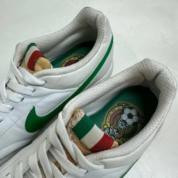 VTG RARE Nike Air Tiempo Rival Mexico Indoor Soccer Shoes 2006 World Cup Men's 9