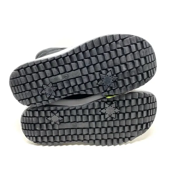 Wanderlust Hanna Black Warm Lined Winter Boots WIDE