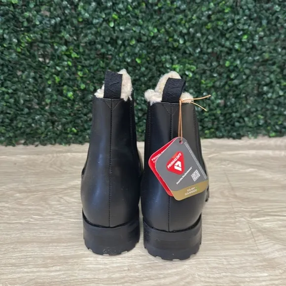Wills Vegan Store Luxe Insulated Deep Tread Chelsea Boots - M11