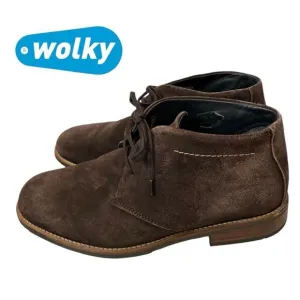 Wolky Men's Cayenne Brown Suede Leather Chukka Boots 11.5  46