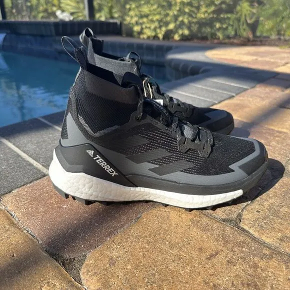 WOMEN'S Adidas TERREX Free Hiker 2 High Black Grey GV8920