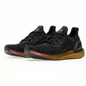 Women’s ADIDAS ULTRABOOST 20- Core Black/ Core Black/ Signature Pink. Size 7