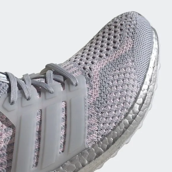 WOMEN'S Adidas UltraBoost 5.0 DNA Running Shoes Halo Silver/Dash Grey FY9873