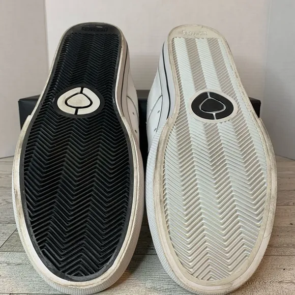 Y2K C1RCA black white two tone men’s skateboard shoes vintage 205VLC panda