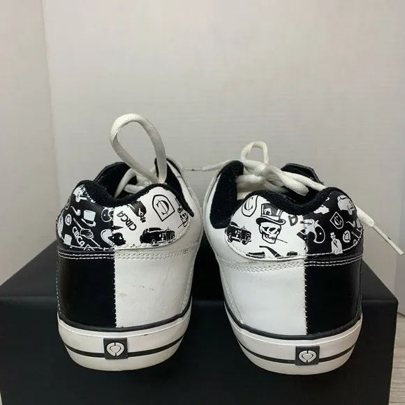 Y2K C1RCA black white two tone men’s skateboard shoes vintage 205VLC panda