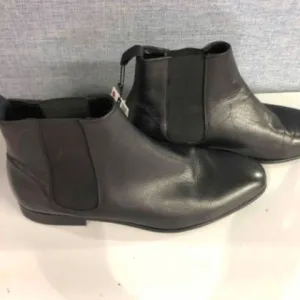 Zara Men, Men's Black leather Boots, Size 11 and 7